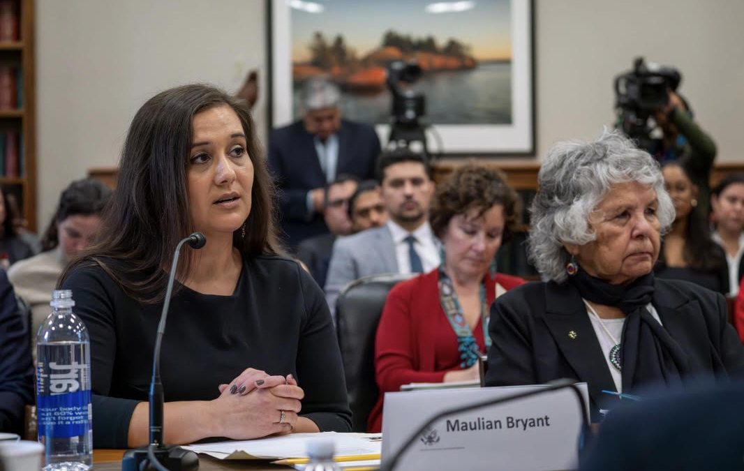Incoming Alliance Director Testifies at Congressional Hearing on Missing and Murdered Indigenous Women