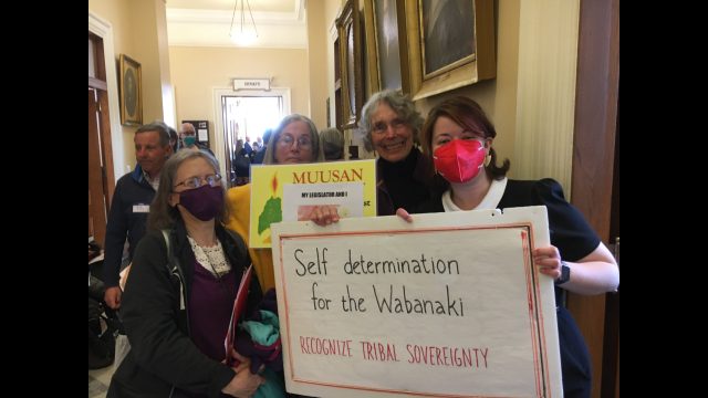Assistant Senate Majority Leader Mattie Daughtry (District 23) #StandsWithWabanaki.