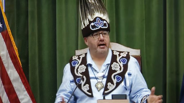 “The Penobscot people and Wabanaki Nations are Mainers. The blood, sweat and tears of our ancestors run through this land, and will continue to do so for generations to come. We are not going anywhere.” -- Chief Kirk Francis of the Penobscot Nation