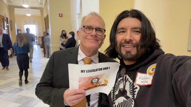 Sen. Henry Ingwersen (District 32) #StandsWithWabanaki.