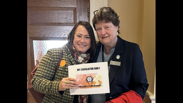 Sen. Pinny Beebe-Center (District 12) #StandsWithWabanaki.